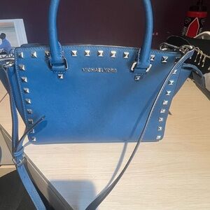 Michael Kors pocketbook with silver studs